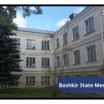 Old hospital building of Bashkir State Medical University