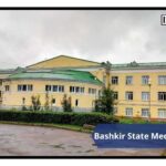 Inside the campus of Bashkir State Medical University
