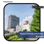 University building of Kazan Federal University, Russia