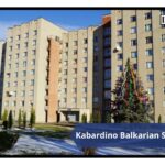 Hostel building of Kabardino Balkarian State University, Russia