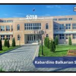 Main building of Kabardino Balkarian State University, Russia