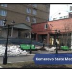 Inside the campus of Kemerovo State Medical University
