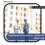 Dr Mrinal with teacher of Samarkand State Medical University