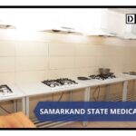 kitchen in hostel no 1 of Samarkand State Medical University