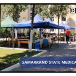 inside hostel no 3 of Samarkand State Medical University